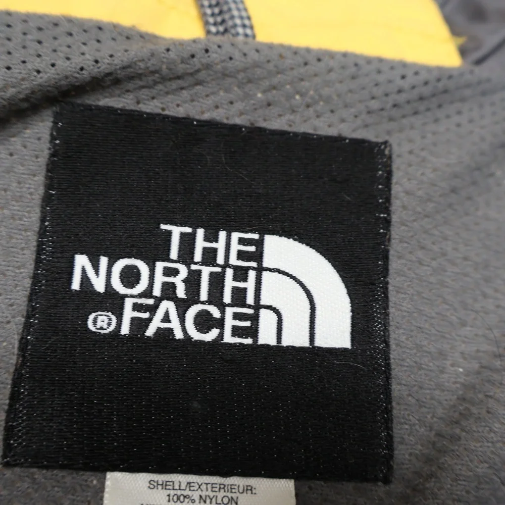North Face Jacket Womens Medium‎ Yellow Waterproof Wind Rain Snow 3in1 Shell VTG